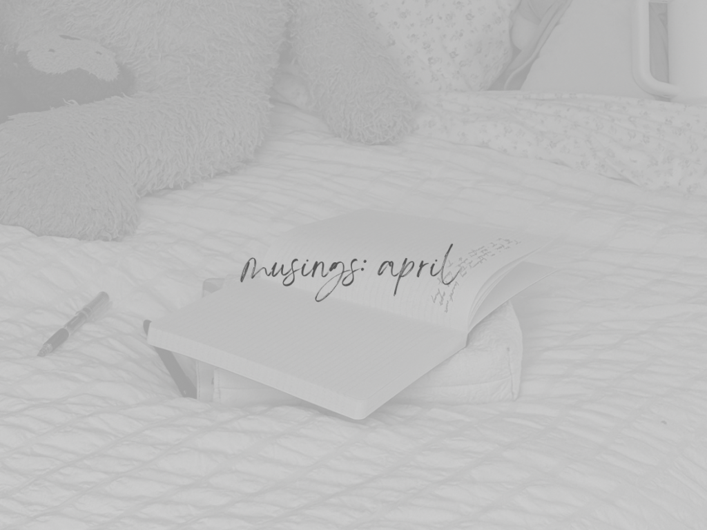 April Musings: The Cost of Misunderstanding in Faith